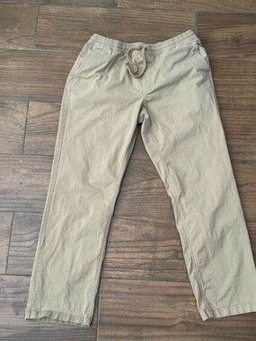Vans Range Elastic Waist Relaxed Fit Pants – Men's XL (Khaki / Tan)